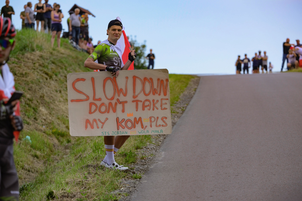 「僕のKOMを奪わないで」と懇願する地元サイクリスト