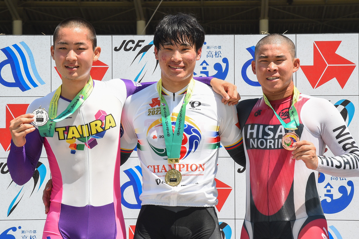 男子1kmTT 表彰式