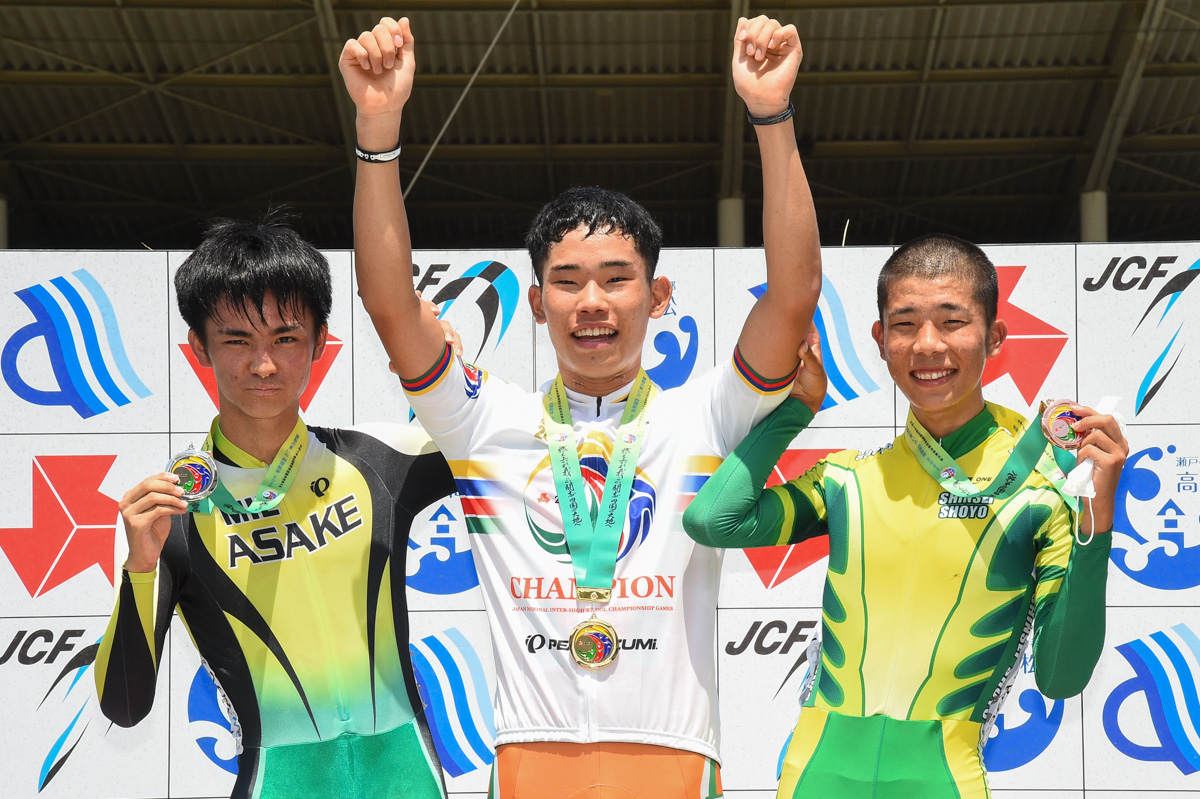 男子スクラッチ 表彰式