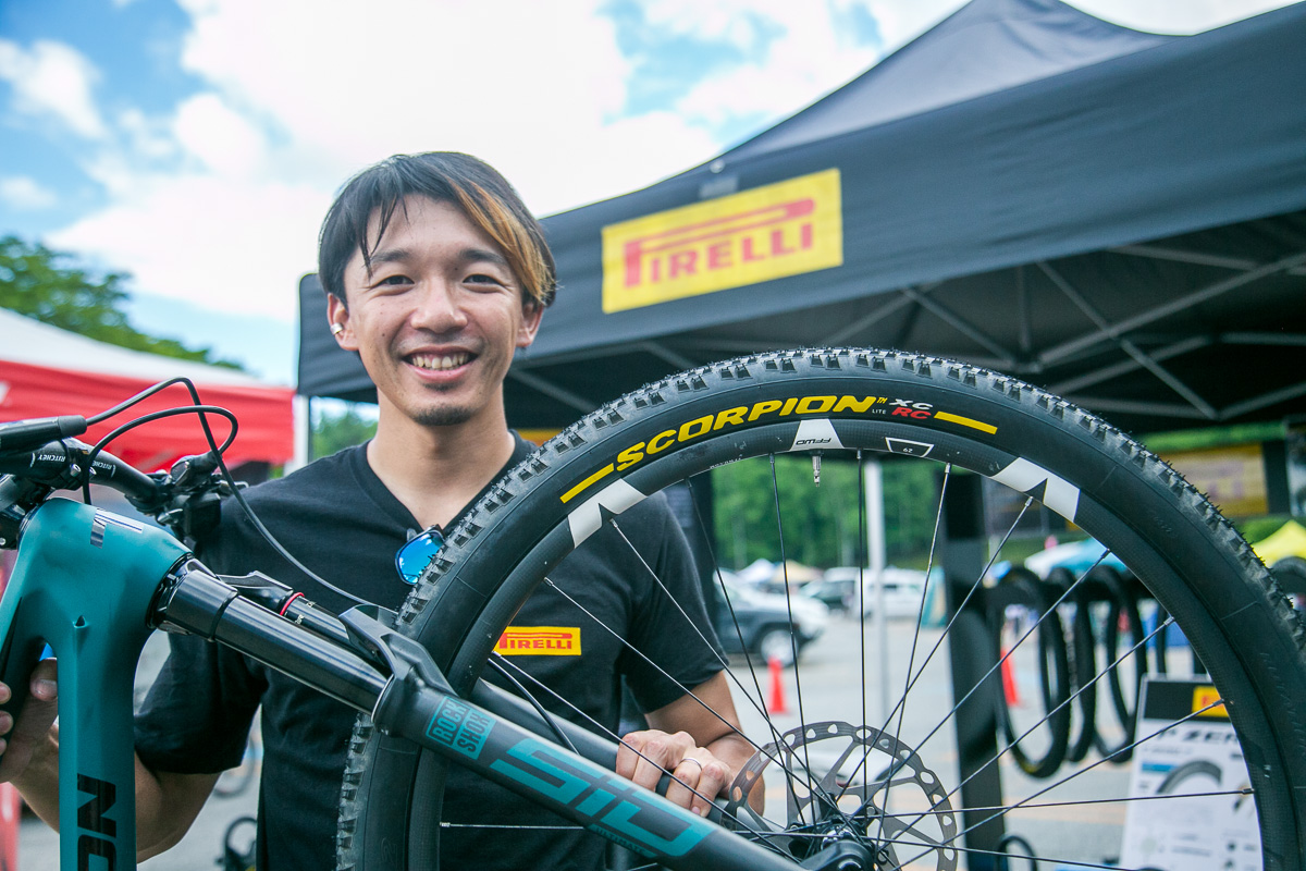 ピレリもMTB用タイヤを本格展開　竹ノ内選手がサポートを受け、レースを戦う