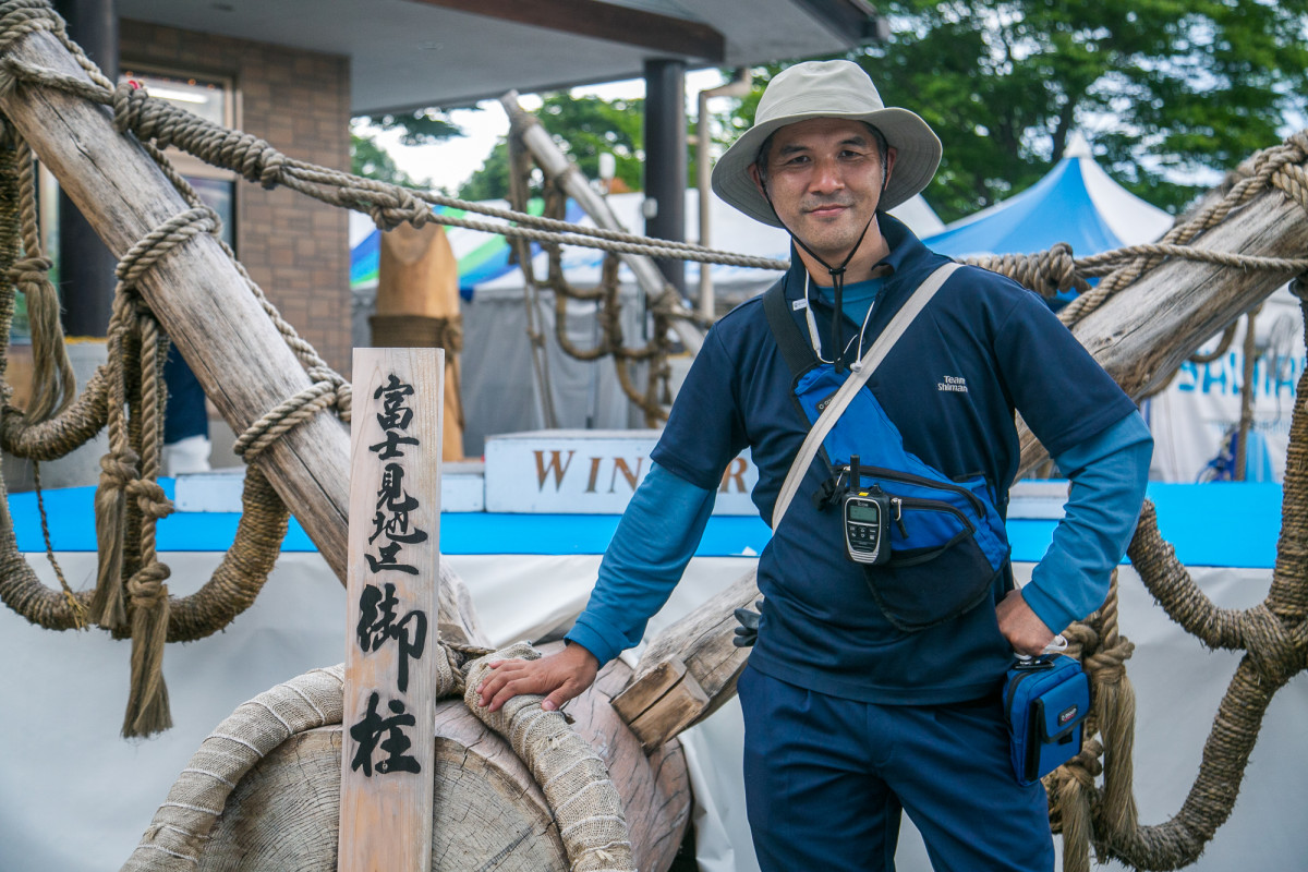 3年ぶりのシマノバイカーズフェスティバルの運営・企画をメインで担った、シマノ文化推進課の久保氏