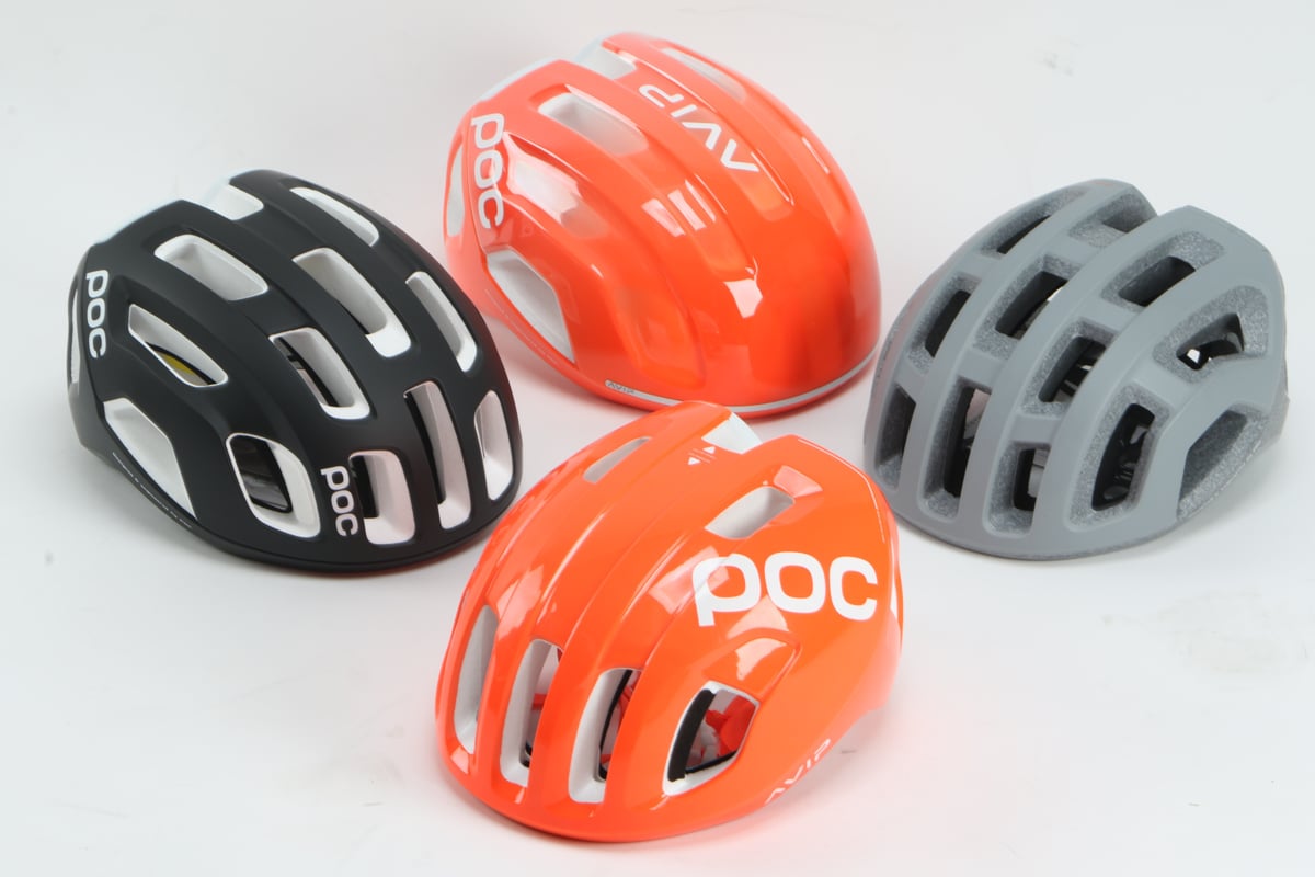 POC Ventralシリーズ（手前：Ventral、右：Ventral LITE、左：Ventral AIR、奥：Ventral TEMPUS）