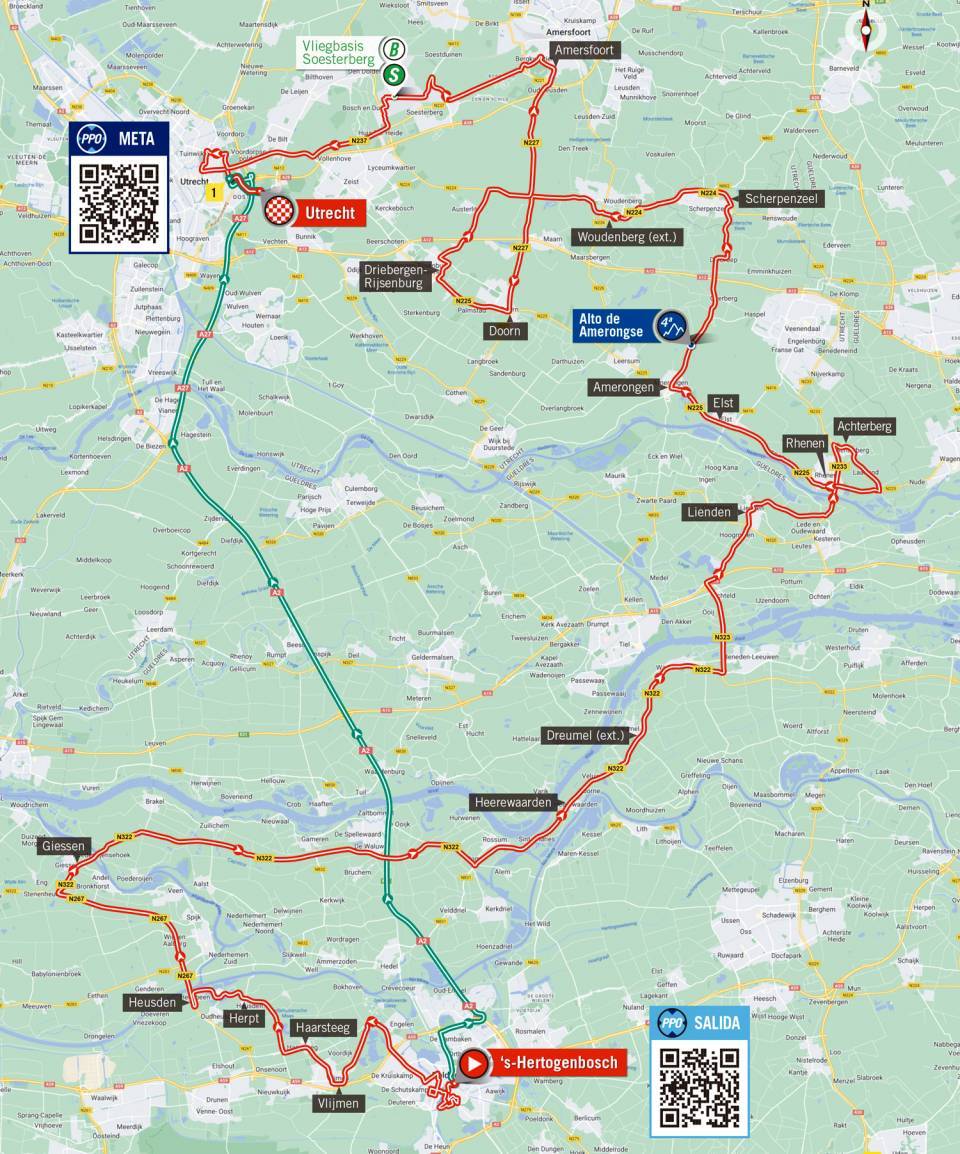 8月20日（土）第2ステージ　スヘルトーヘンボス〜ユトレヒト　175.1km