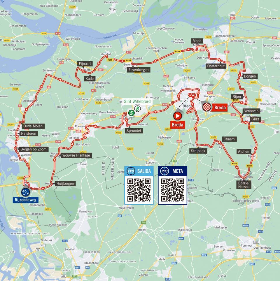 8月21日(日)第3ステージ ブレダ〜ブレダ 193.2km
