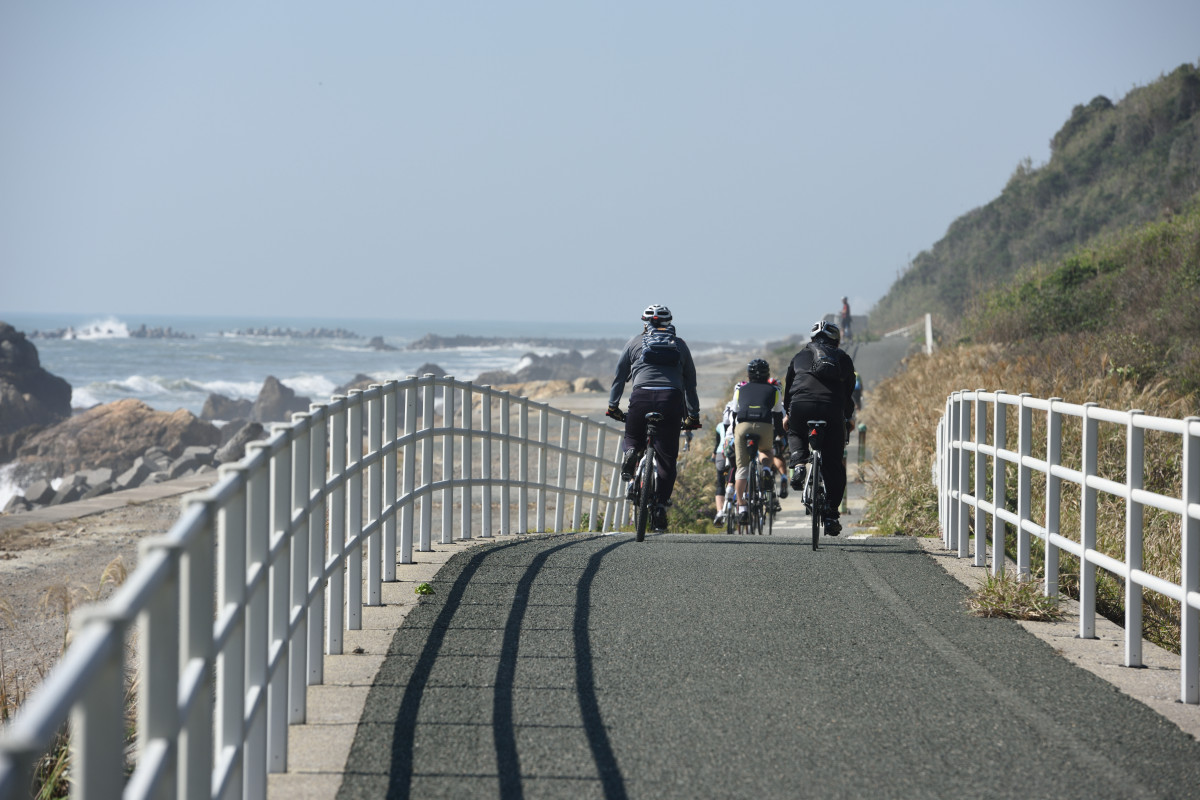 ナショナルサイクルルートとなった太平洋岸自転車道もコースとして登場