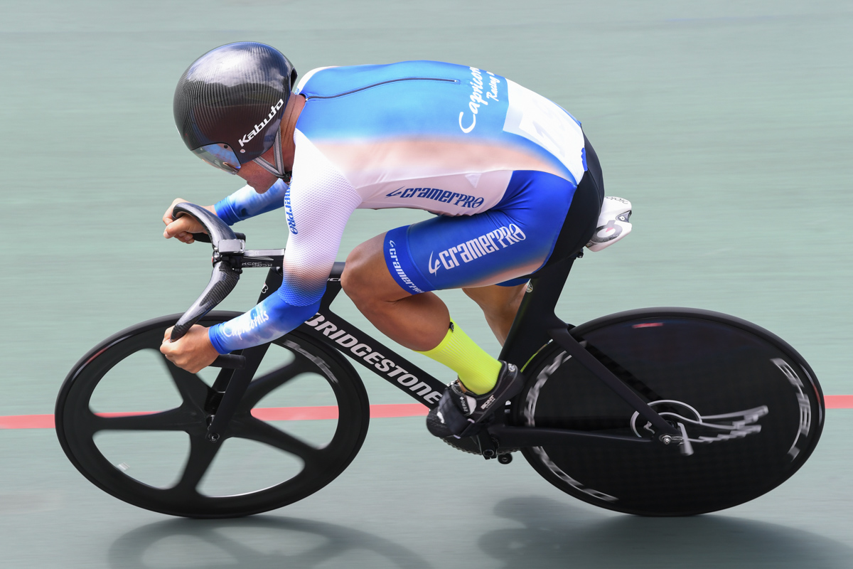男子マスターズ500mTT優勝 古本清文(Capricornis)35秒391