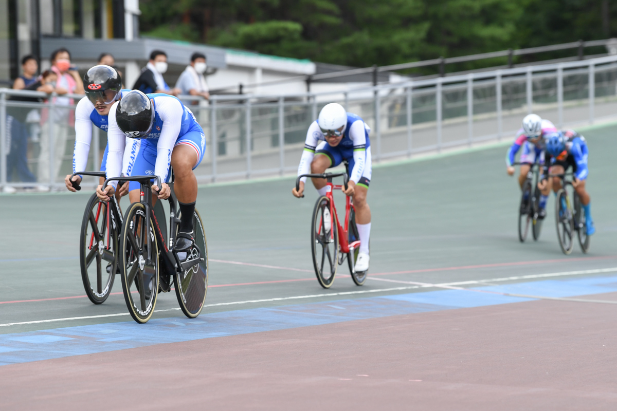 男子ケイリン決勝 台湾R.O.C.が1位と2位