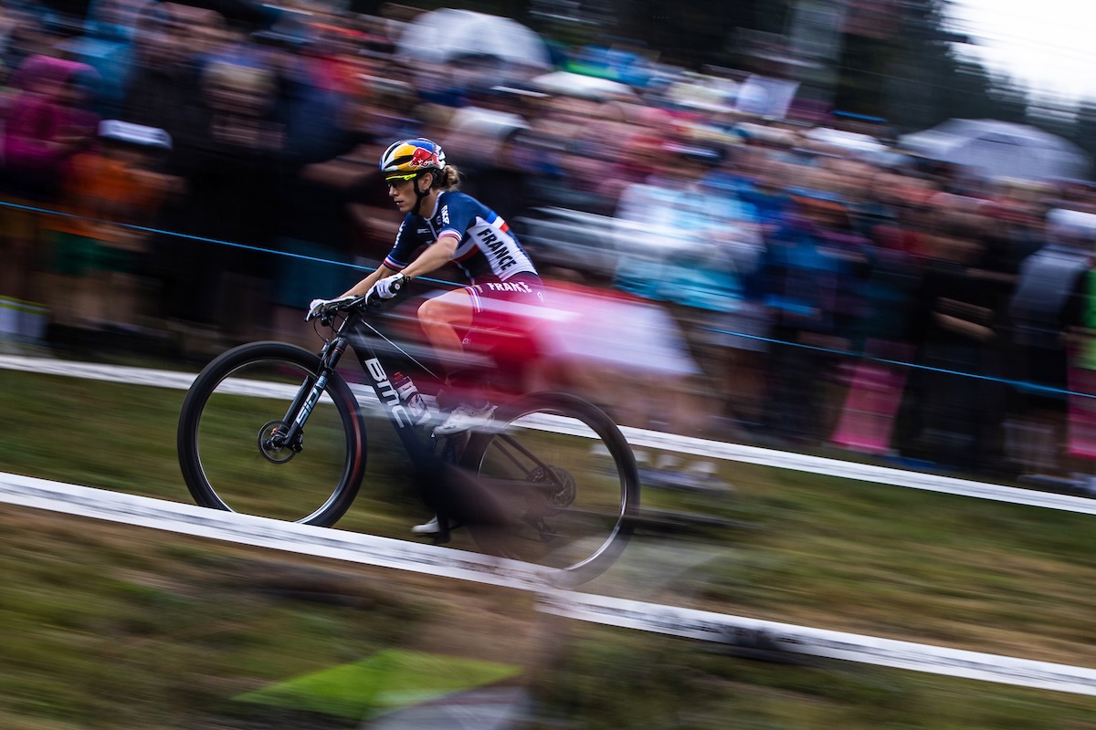 圧倒的な登坂力を披露したポリーヌ・フェランプレヴォ(フランス)
