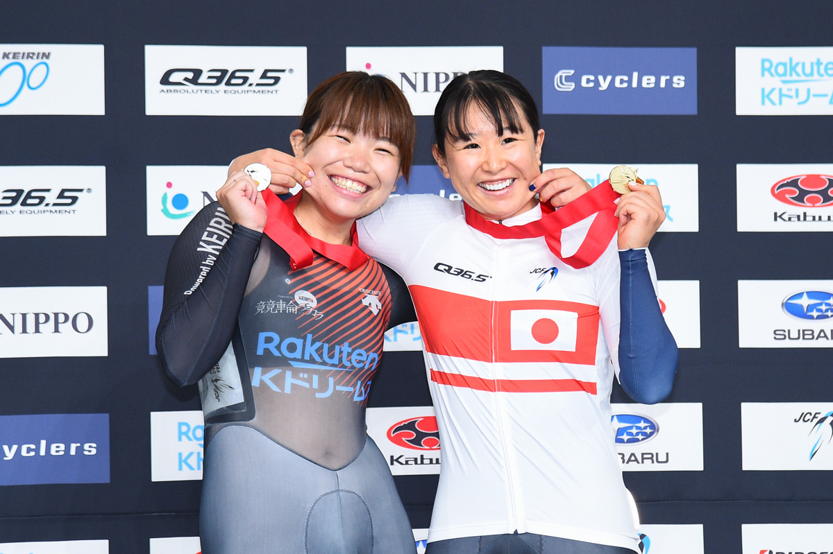 女子エリート・オムニアム 表彰式