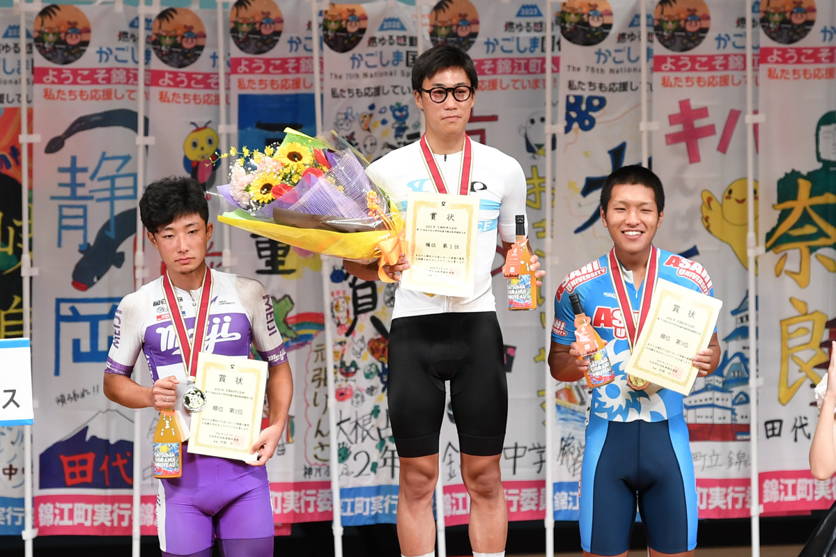 男子ロードレース 表彰式