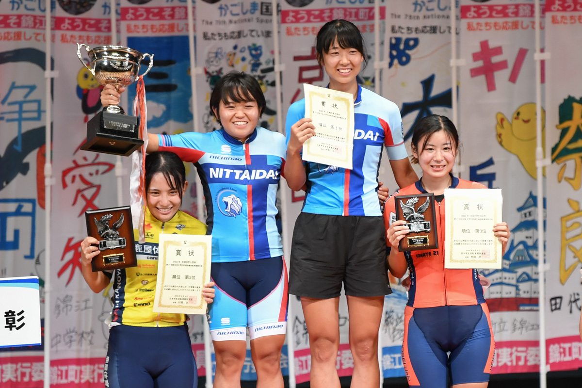 女子総合優勝は日本体育大学