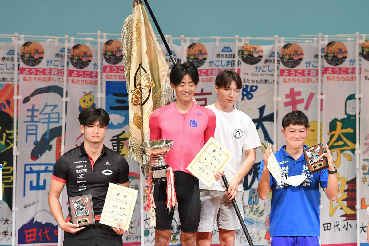 男子総合は2021年に続き日本大学が連覇