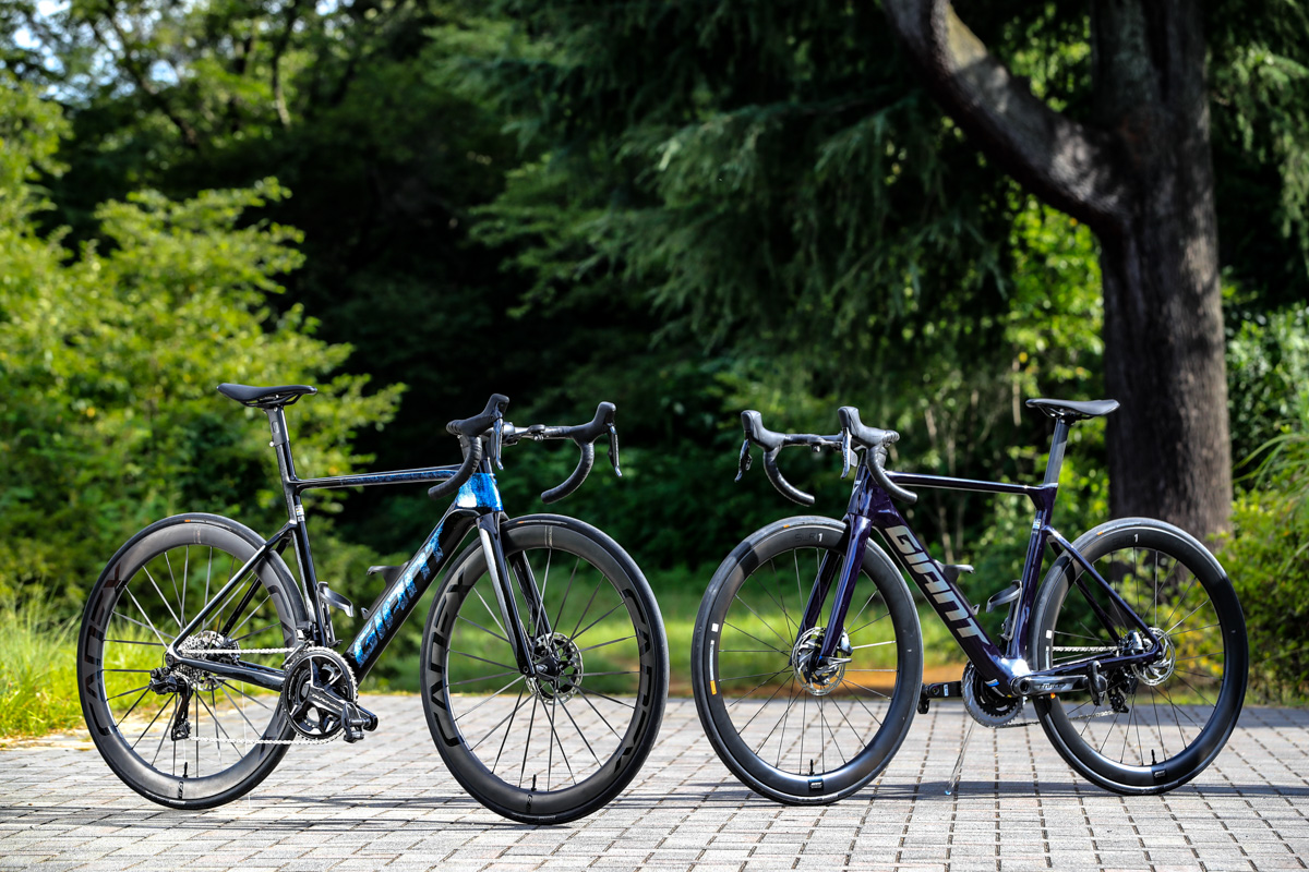 PROPEL ADVANCED SL 0（左）とPROPEL ADVANCED PRO 0 FORCE ETAP（右） 