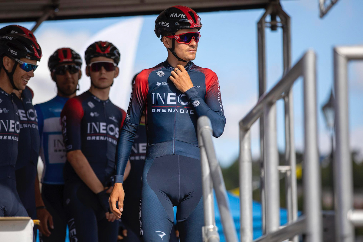 MTB世界選手権からの連戦となったトーマス・ピドコック(イギリス、イネオス・グレナディアーズ)