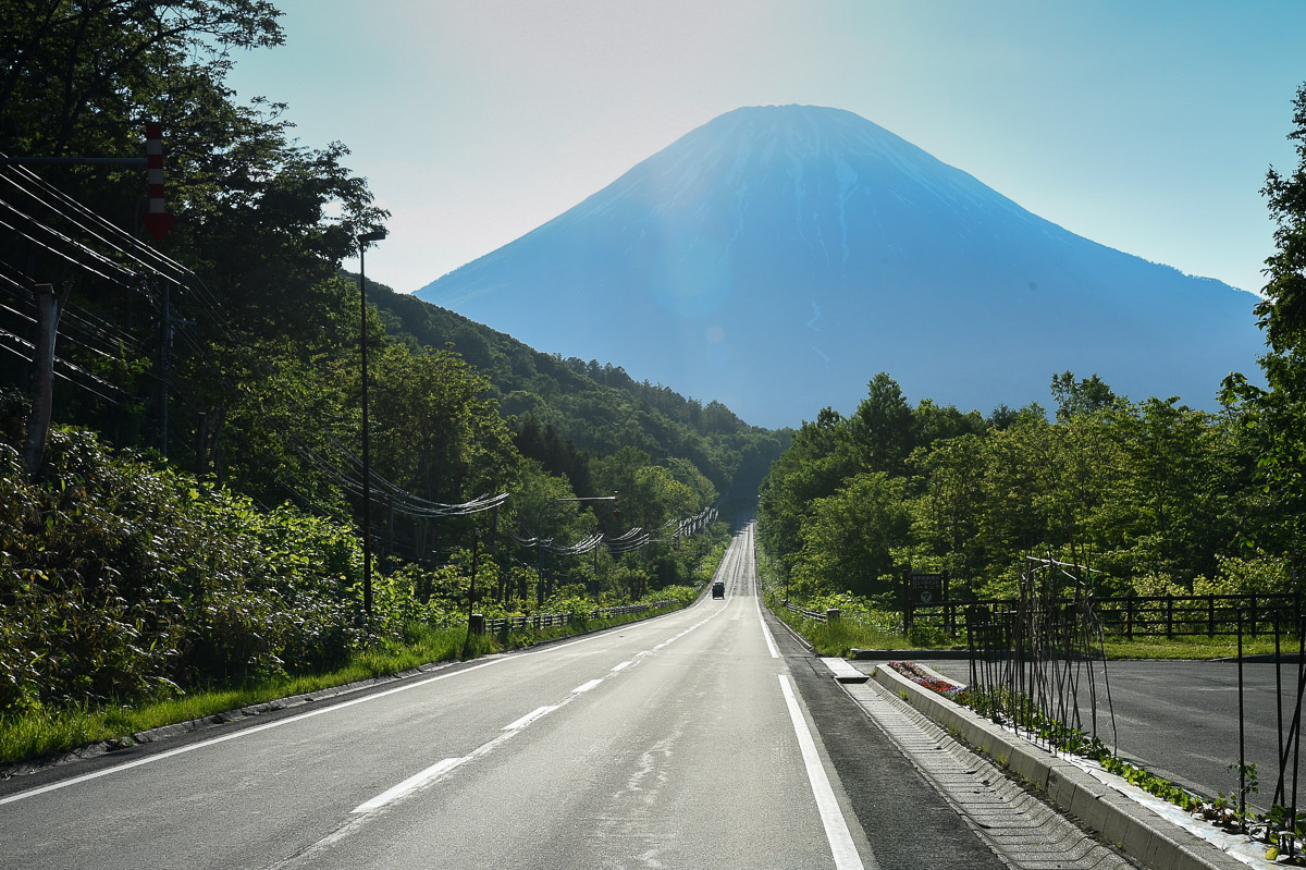 第3ステージ 羊蹄山をバックに東へ進む
