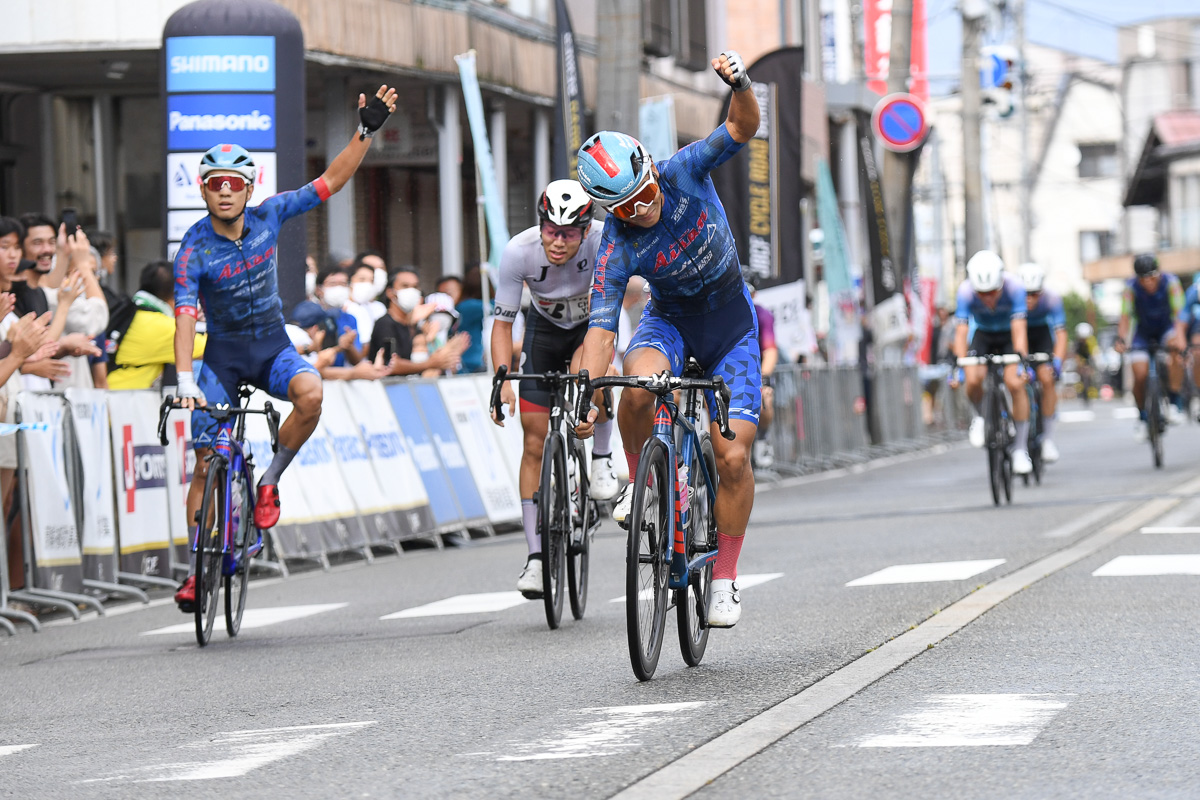 岡本隼（愛三工業レーシングチーム）が南魚沼クリテリウム 連覇