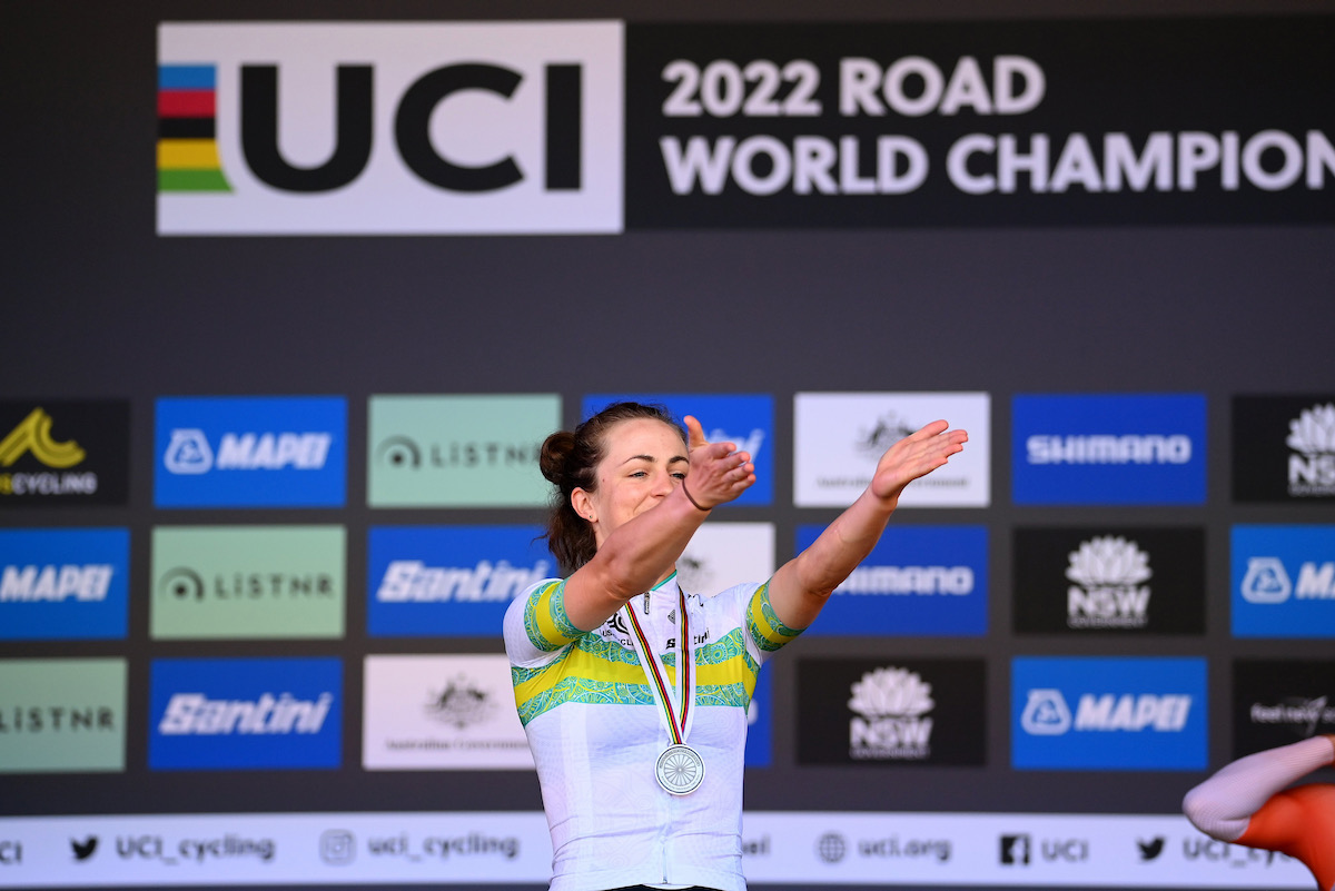 母国オーストラリアで銀メダルを獲得したグレース・ブラウン(オーストラリア)