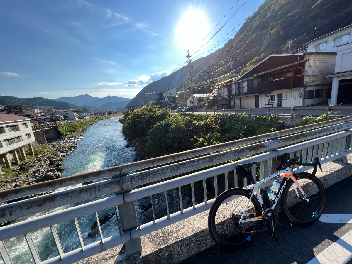 木曽川と宿場町が日本の原風景を想わせる　美しい木曽福島滞在であった