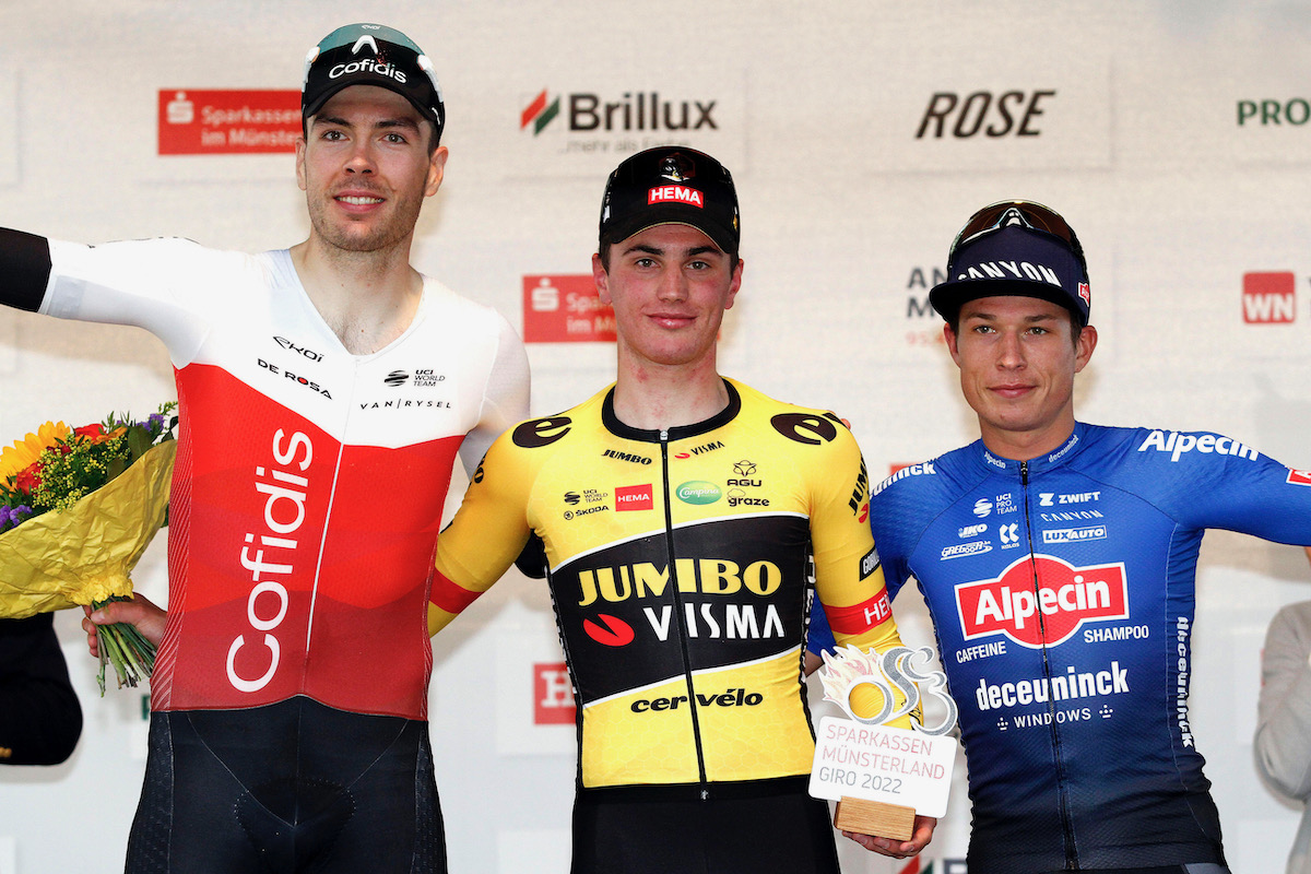 今シーズン10勝目を挙げたオラフ・コーイ(オランダ、ユンボ・ヴィスマ)