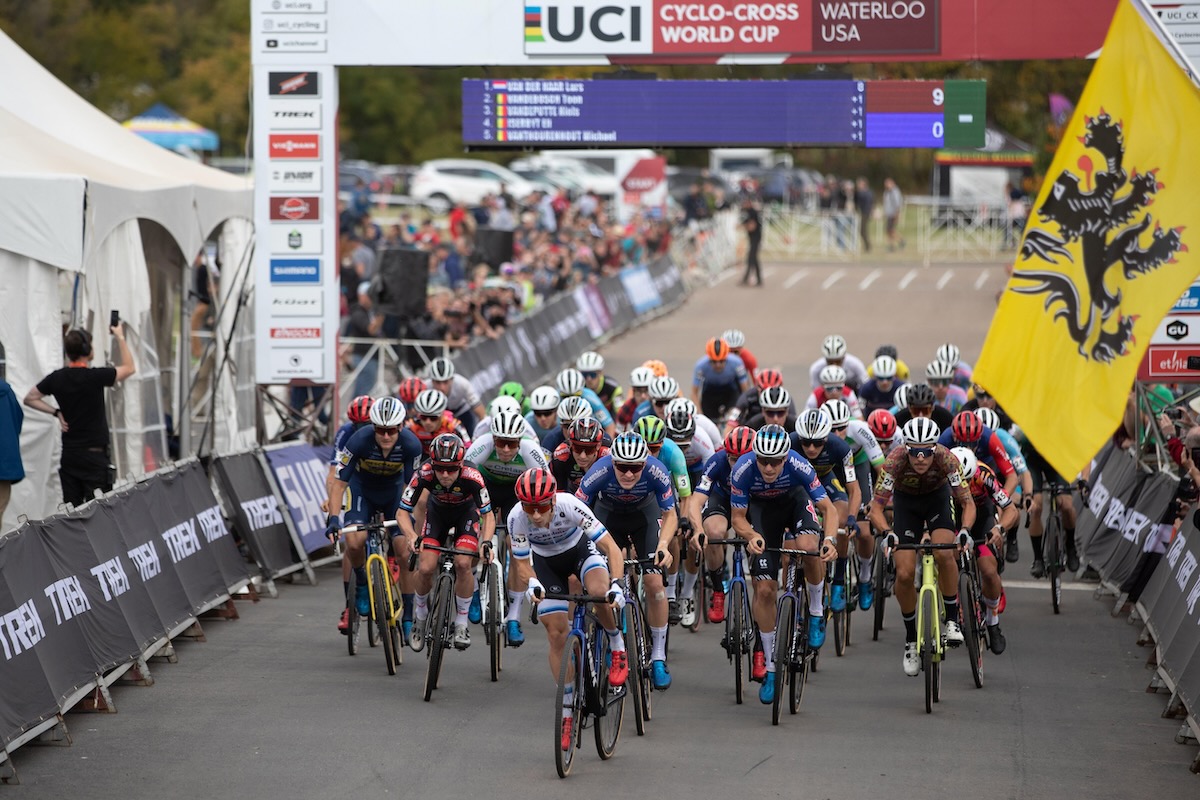 UCIシクロクロスワールドカップがアメリカ、ウォータールーで開幕した