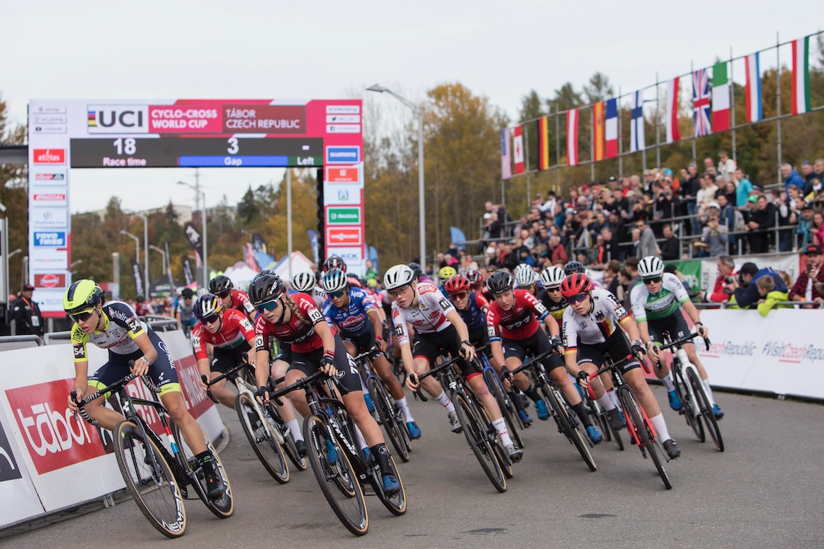 2015年の世界選手権開催地ターボル。女子エリートレースのスタート