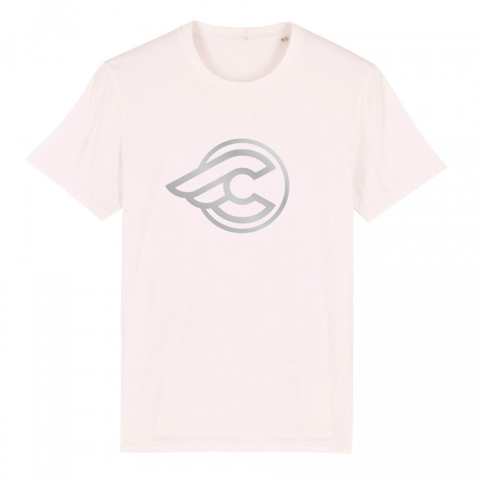 チネリ Winged Reflective T Shirt Off White