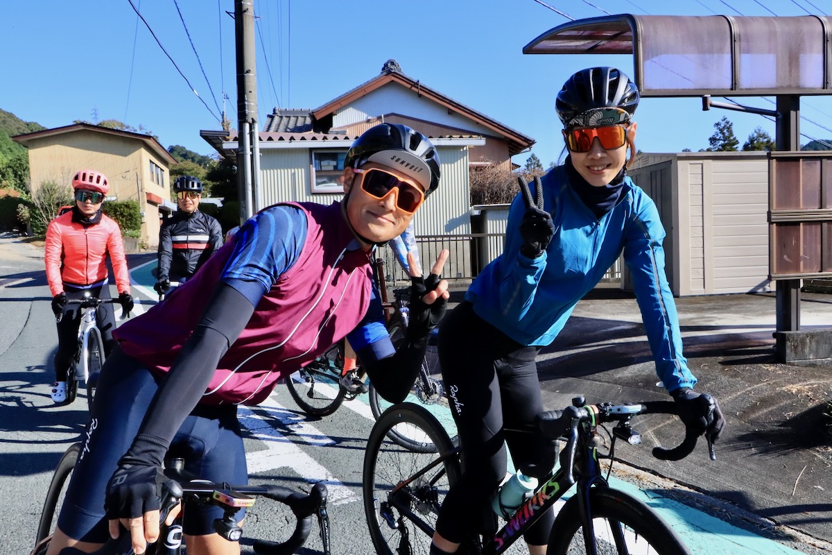 「前にシマノ鈴鹿で"あなたの自転車見せてください"に載せてもらったんですよ〜！」その節はありがとうございました！