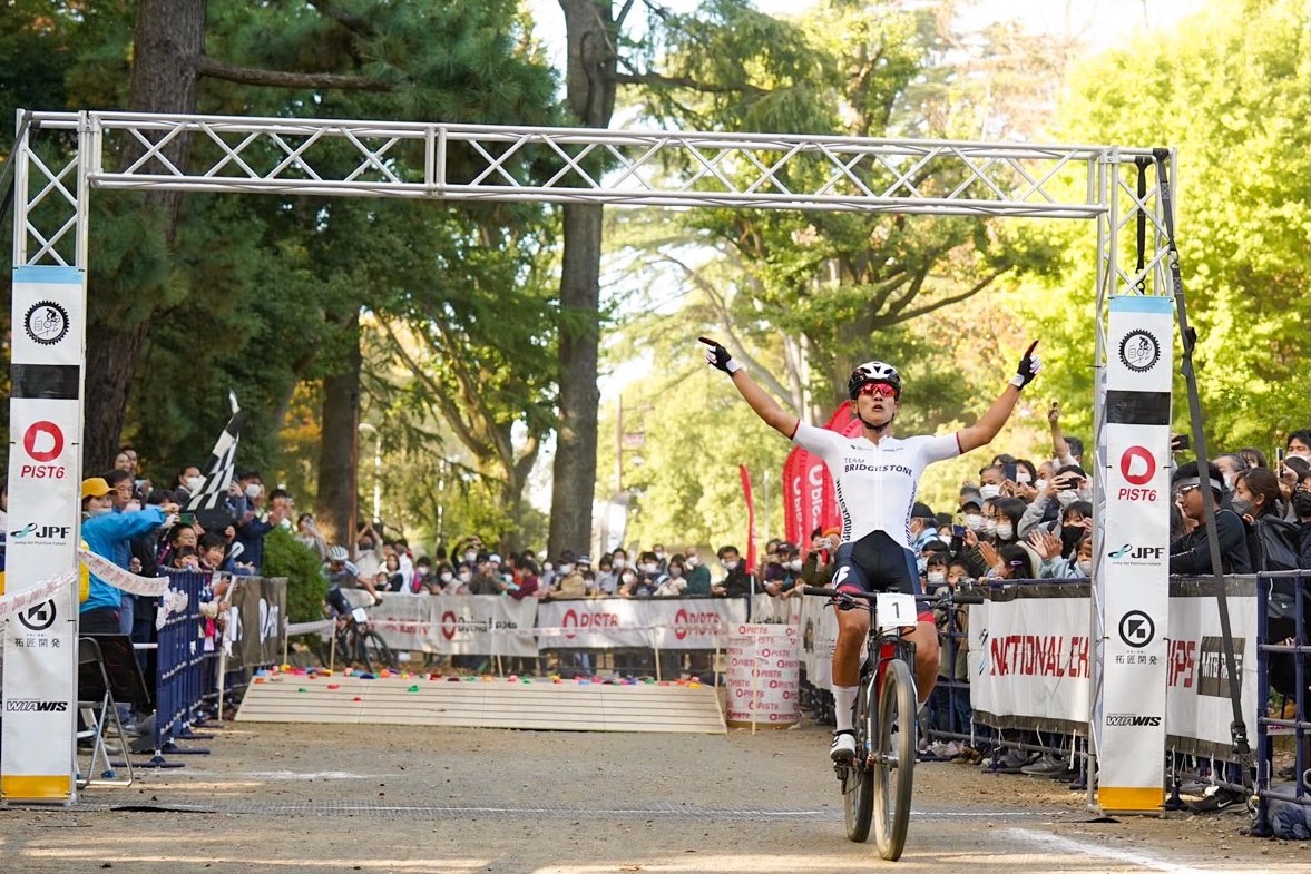 XCC2連覇を達成した沢田時(TEAM BRIDGESTONE Cycling)