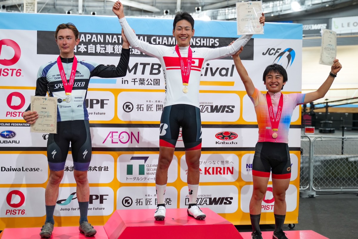 MTB全日本選手権2022XCC 男子エリート表彰式