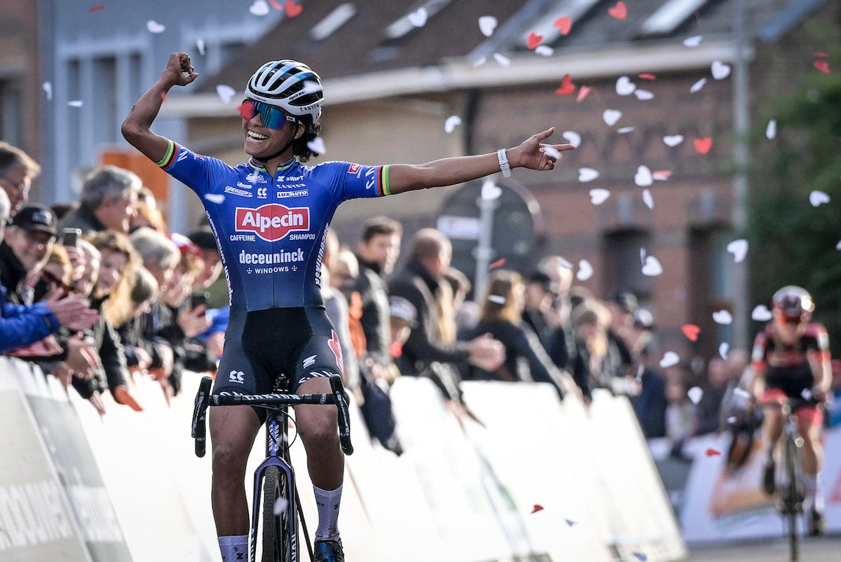 今季初勝利を飾ったセイリン・アルバラード(オランダ、アルペシン・ドゥクーニンク)