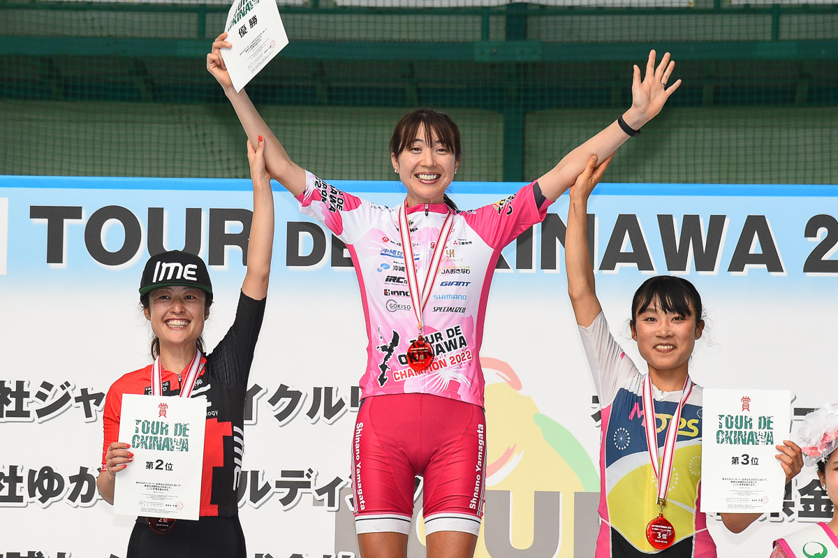 女子国際ロードレース　表彰式