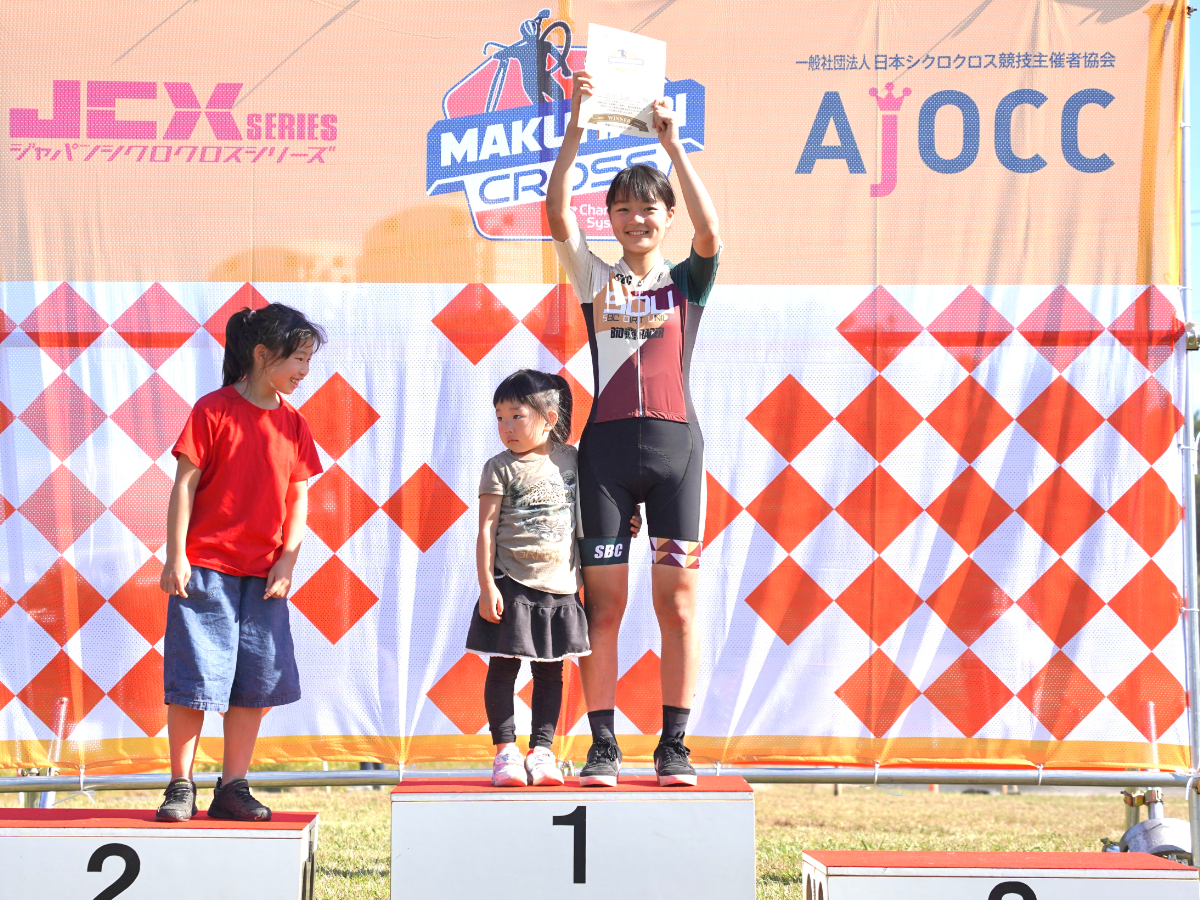 WU17優勝の石川七海さん(SBC Dirt Union) WE2-3混走の中で最速タイムを叩き出した