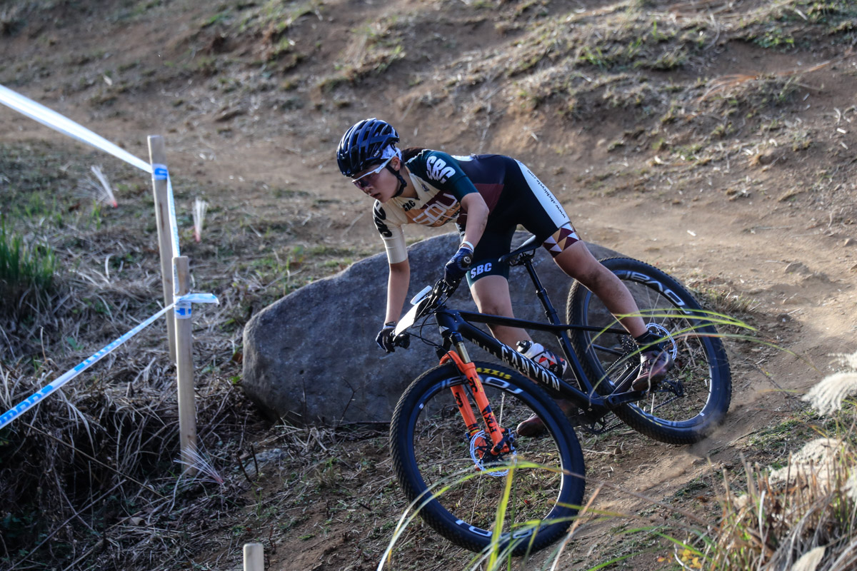 女子ユース1位 石川七海(SBC Dirt Union)