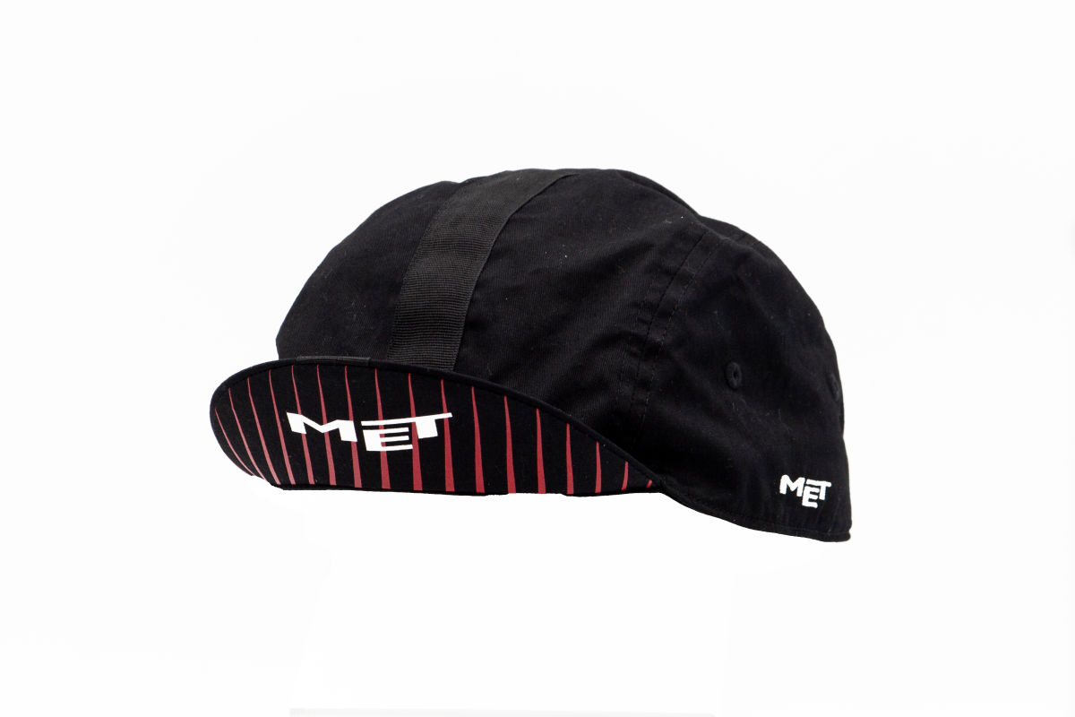 MET CYCLING JET CITY CAP BLACK