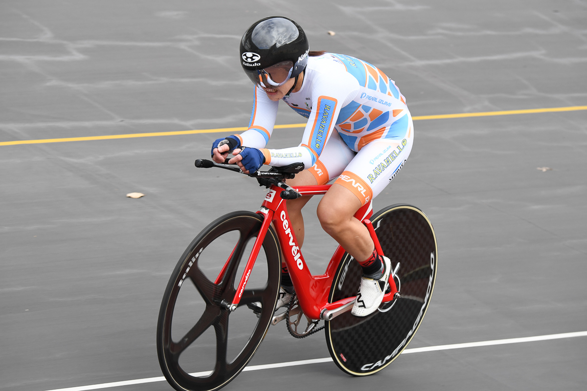 女子マスターズ2km個人パーシュート 小沼美由紀(スミタ・エイダイ・パールイズミ・ラバネロ)2分41秒312