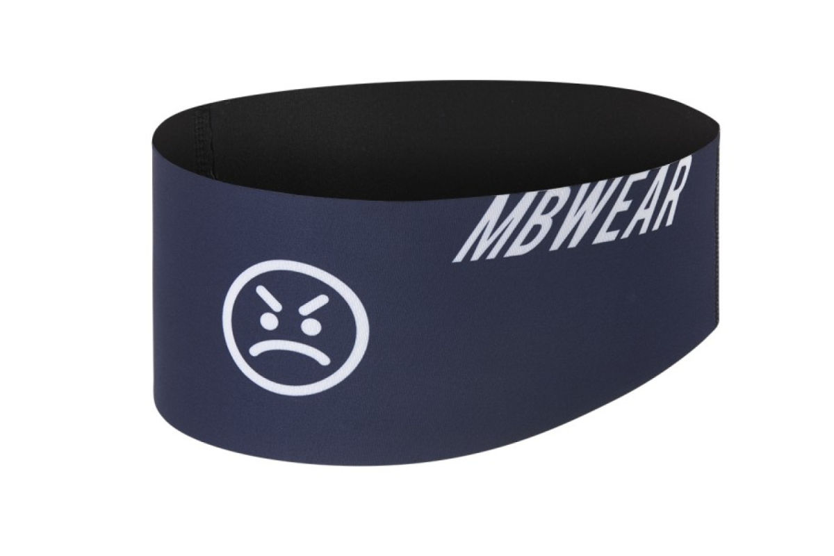 MBウェア HEAD BAND(スマイルグレイ)
