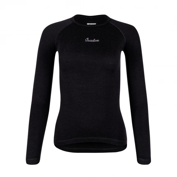 イザドア Women's Merino Long Sleeve Baselayer（Anthracite）