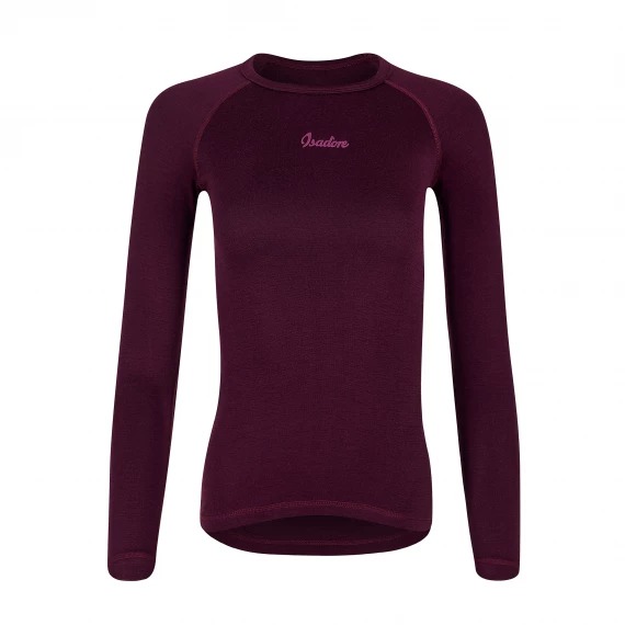 イザドア Women's Merino Long Sleeve Baselayer（Fig）