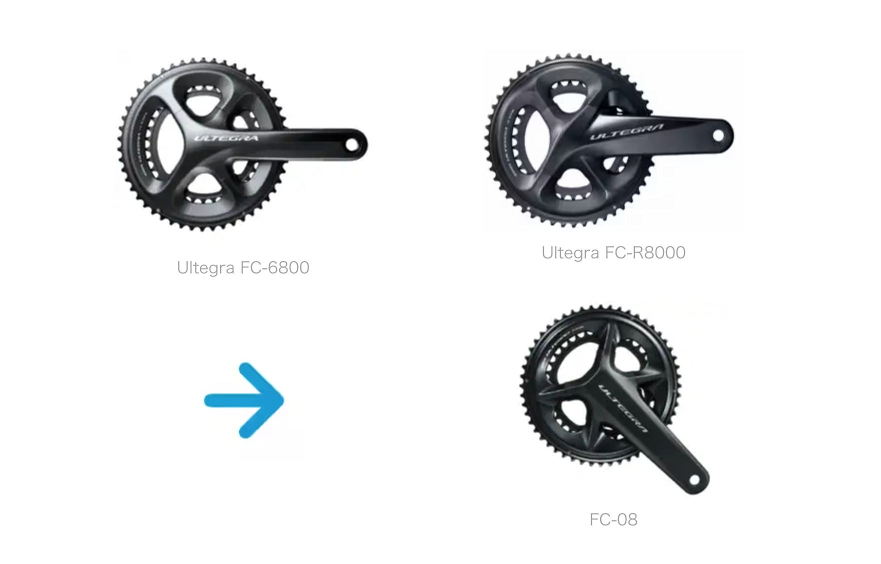 シマノ　DURA-ACE　チェーンリングのみFC-09 FC-R9100コンポ