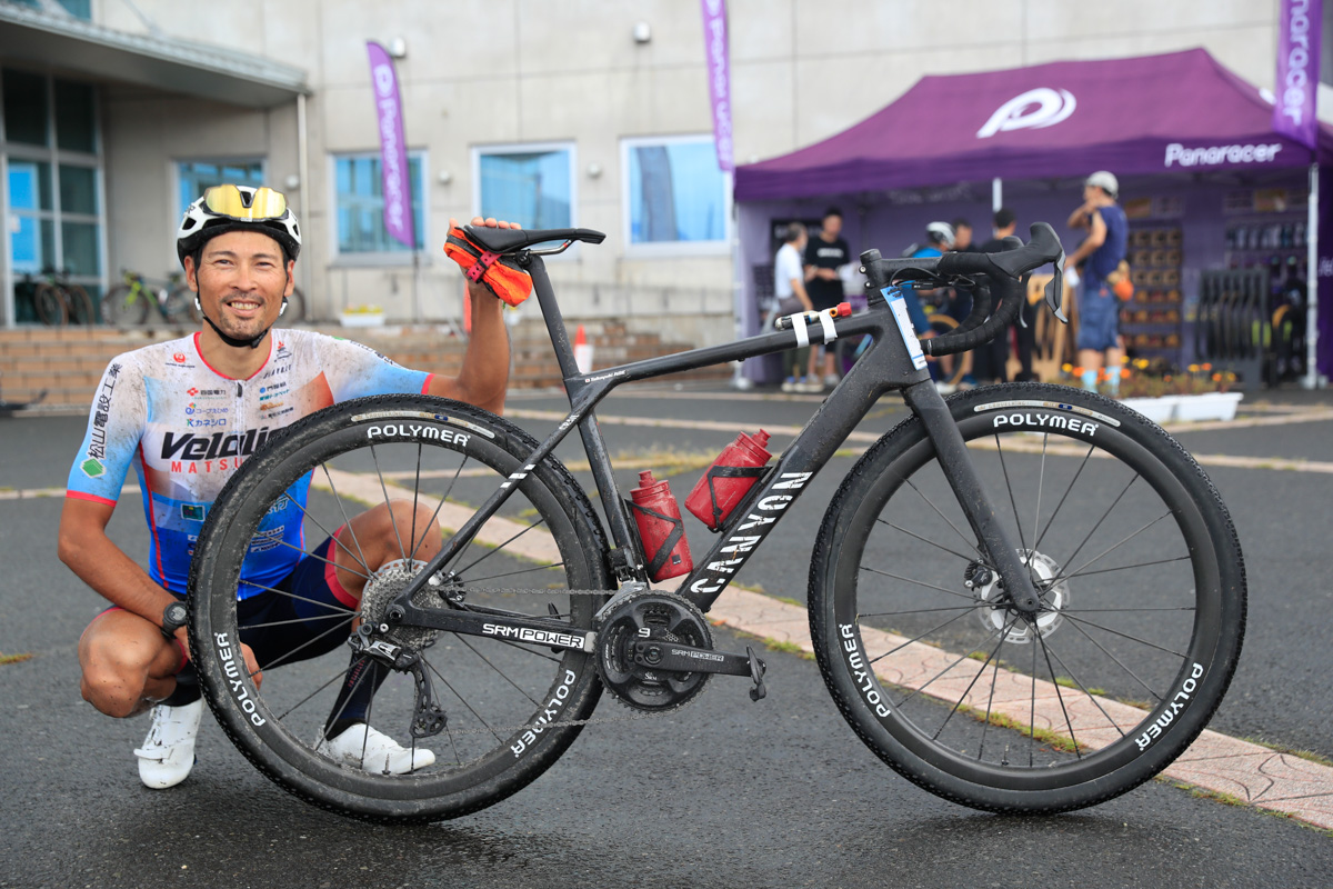 日本初のグラベルレース ”グラベルクラシックやくらい”を走った選手