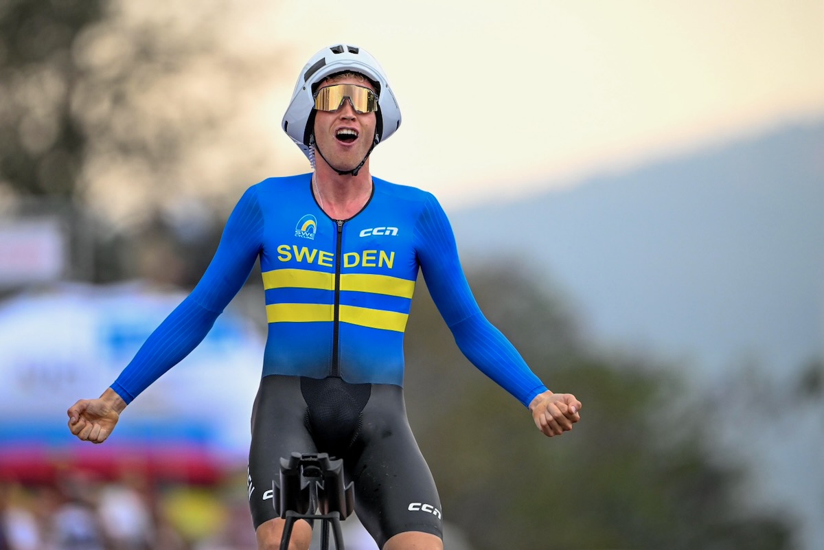 昨年2位の雪辱 ソデルクヴィストが男子U23タイムトライアルで圧勝