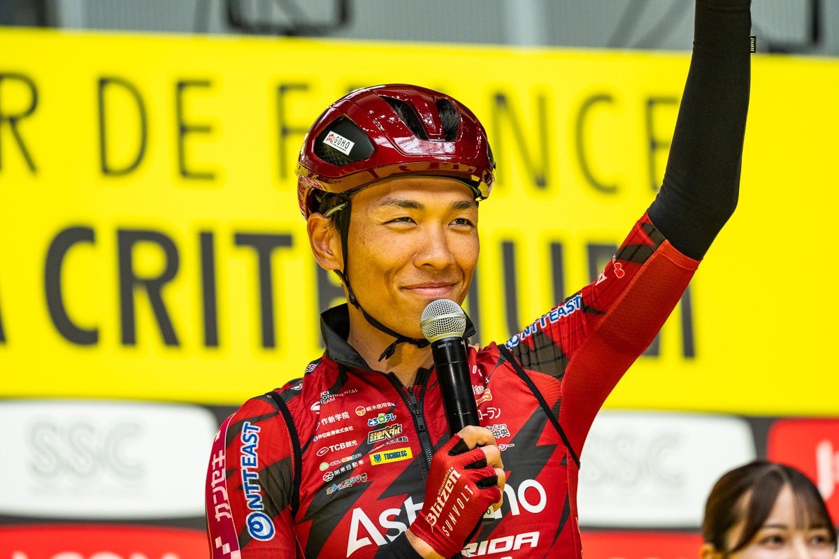 ヴィンゲゴーが落車からの独走 雨上がりのさいたま新都心で初優勝