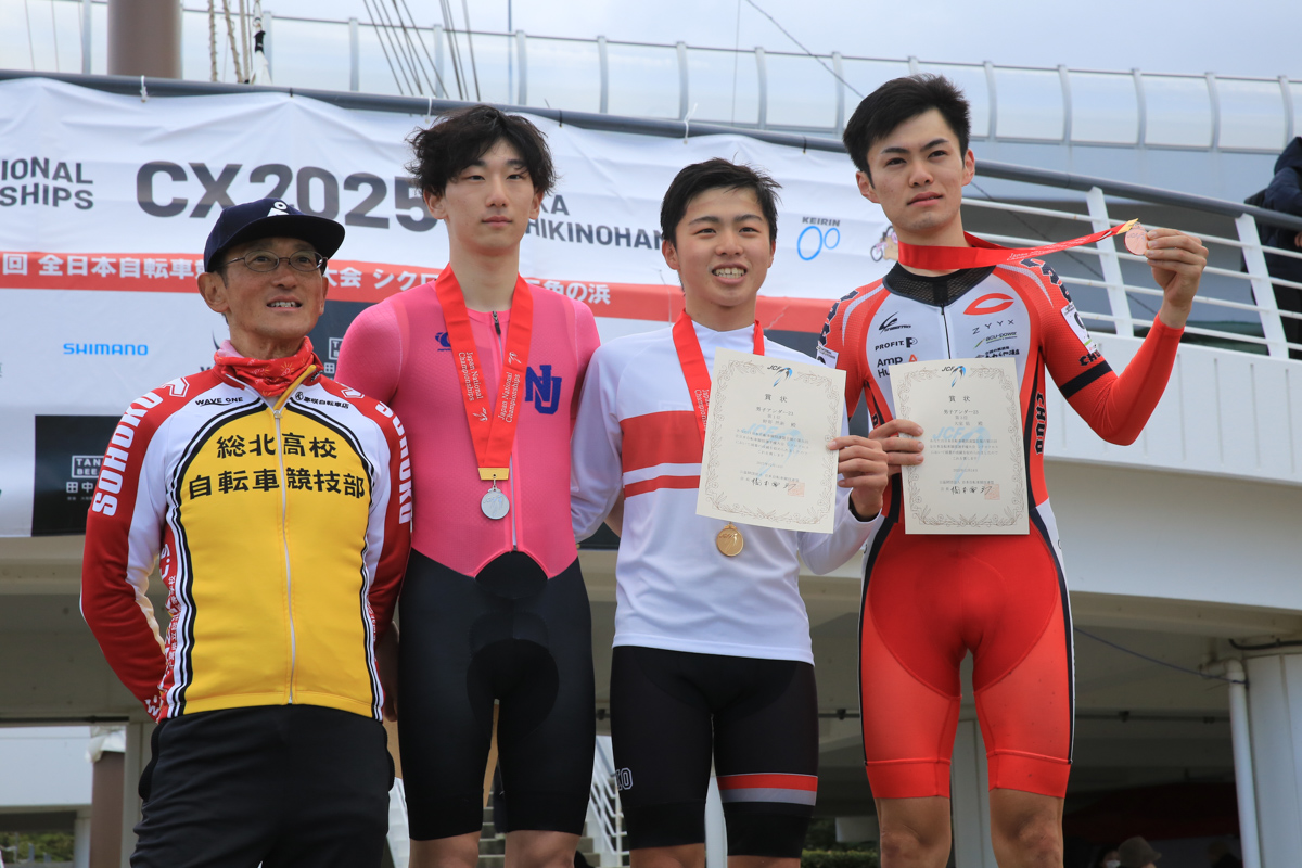 U23で野嵜然新が悲願の4年ぶり勝利 ジュニア＆アンダー各年代レース