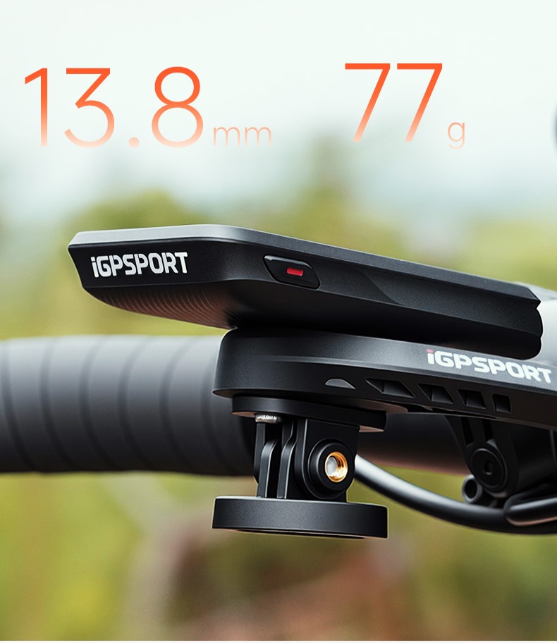 iGPSPORTが軽量ナビモデル「BiNavi Air」を発表 スリムなボディで77gを