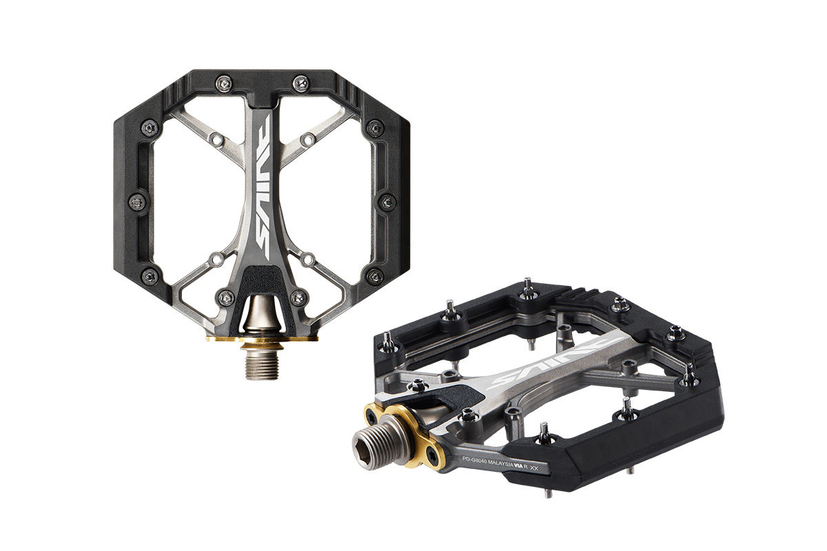 シマノ 新世代ワイドプラットフォームを採用したMTBフラットペダルが