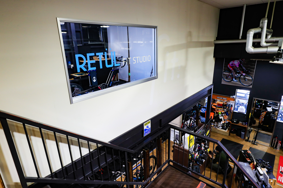 2階部分にあるRETUL ルーム。静かな個室で心ゆくまでサービスが受けられる