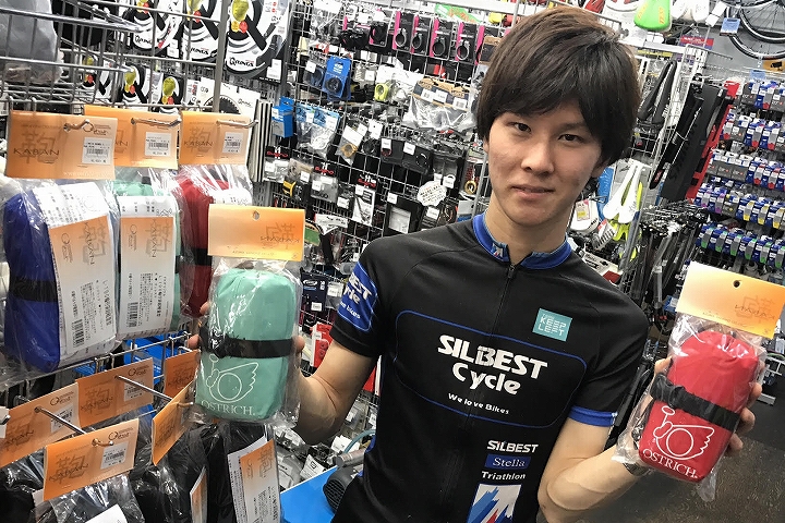 輪行講座に使用するバイクバッグも取り揃えている