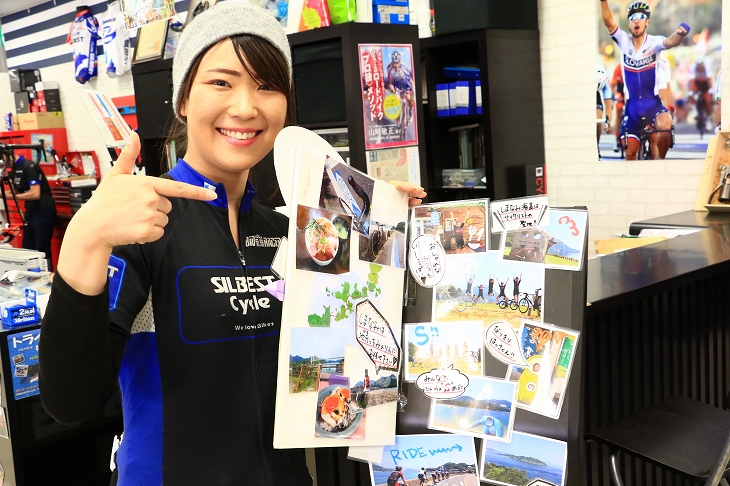 ライドイベント毎にフォトアルバムを作っているという 思い出がカタチになると大好評だそう