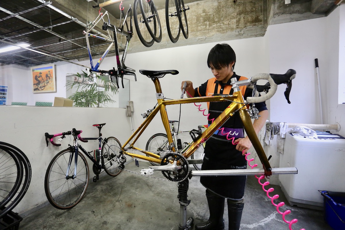アベノバの特徴の一つが洗車サービス。会員になると月に一度無料で施工してもらえる