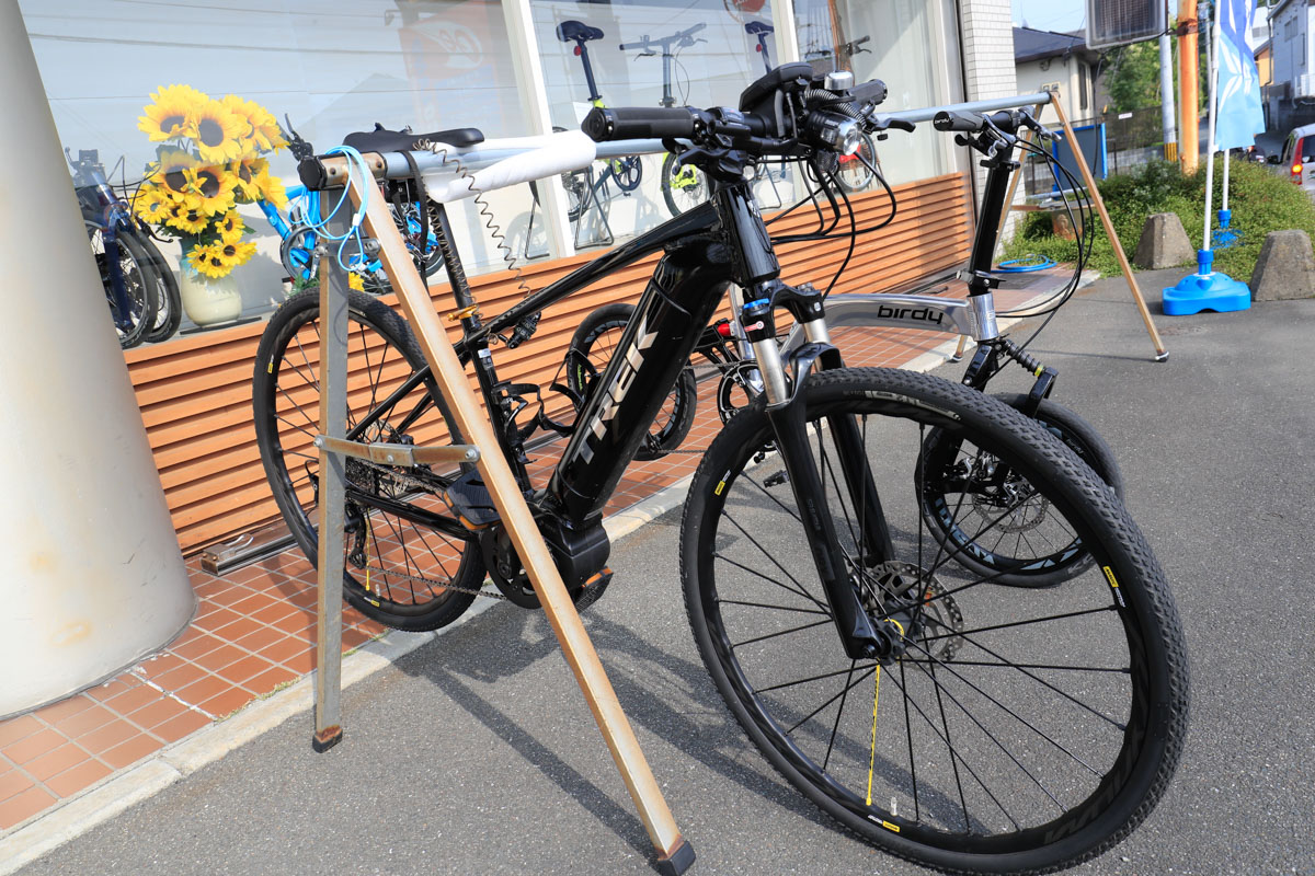 E-Bikeや小径車など試乗できる最新モデルも積極的に揃える
